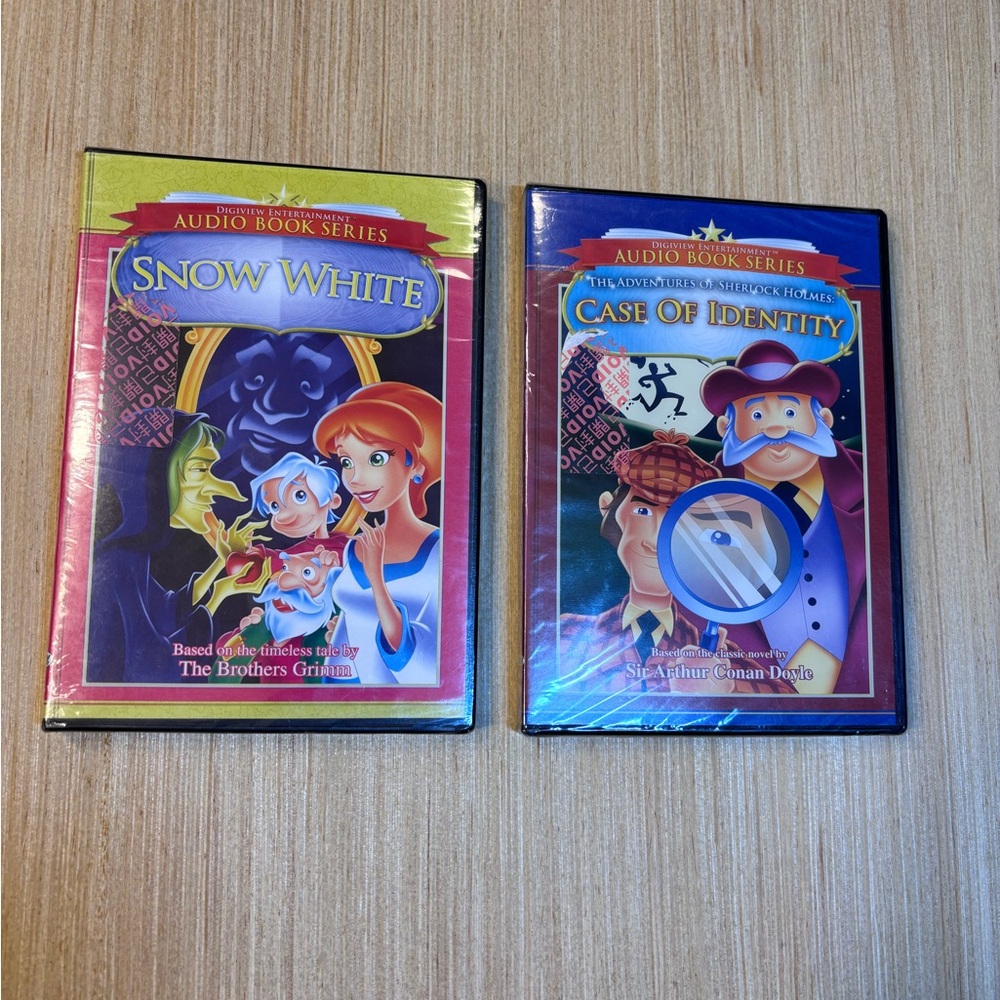 Snow White and Sherlock Holmes Audiobook Set